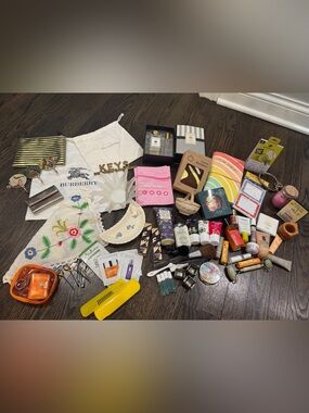 Assorted Beauty Vanity Products Perfume Trinkets & More Eclectic